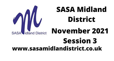 SASA Midland District November Meet - Session Three