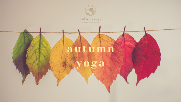 Autumnal grounding yoga