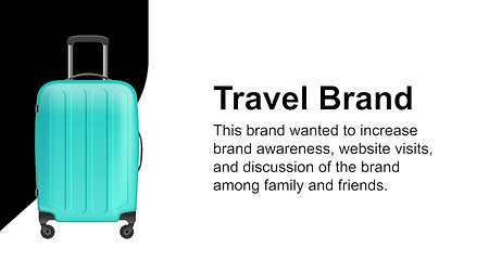 Unbranded Case - Travel - Brand Engagement