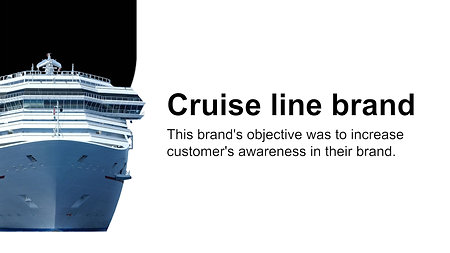 Unbranded Case - Cruise Line - Brand Engagement