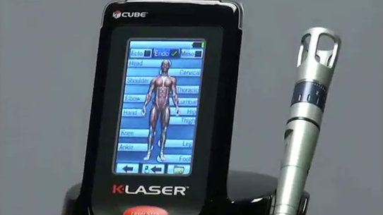 Nigel Gildersleve -K-Laser demonstration