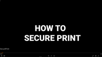 How to Secure Print