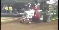 Our own Randy Thomas in the NFMS Tractor Pull!