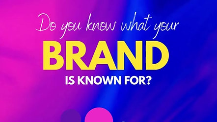Brand reputation is built over a period of time