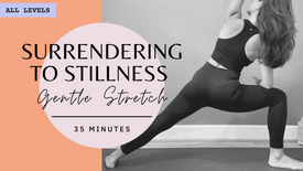 All Levels | Surrendering to Stillness Gentle Stretch | 20 Mins