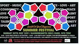 Switch On Your Happiness Summer Festival with Lateef Lovejoy hosting