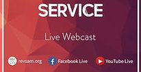 Weekly Service LIVE NOW!