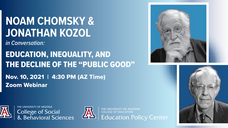 Jonathan Kozol & Noam Chomsky in Conversation_ Education, Inequality, and the Decline of the Public Good