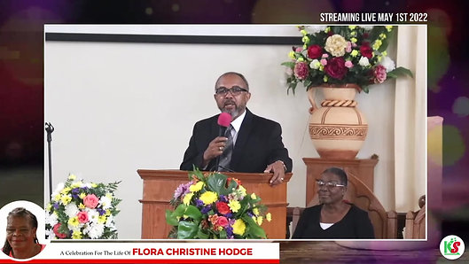 Funeral Service For Flora Christine Hodge