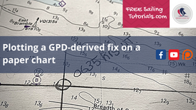 How to plot a GPS Fix on a paper chart