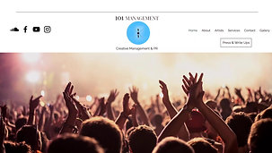 101 Management Website Preview