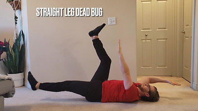 Straight Leg Dead Bug