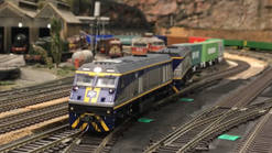 Two EL's Pulling Intermodal Freight