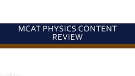 Session 1: Physics Review