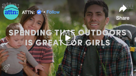 Spending time outdoors is great for girls -- Laura Perlongo & Nev Schulman