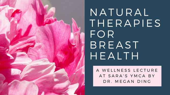 Wellness Lecture Series: Natural Therapies for Breast Health presented by Dr. Megan Ding from Charlotte Natural Wellness