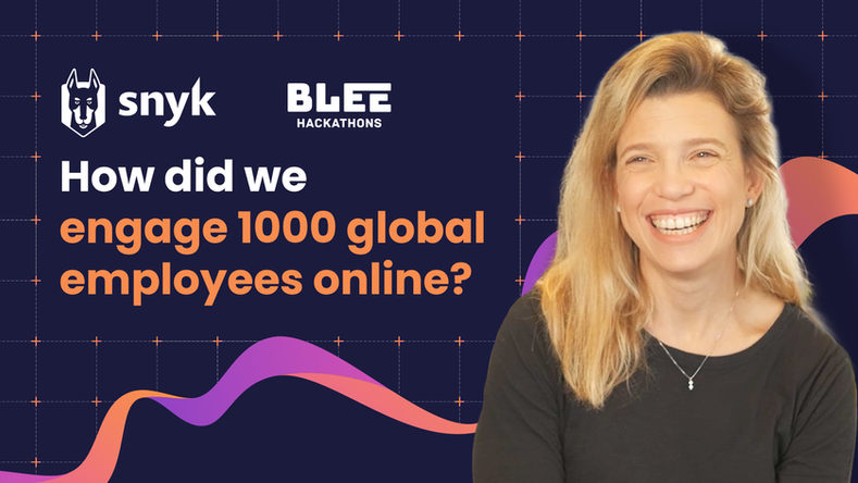 How did Snyk engage 1000 employees online?