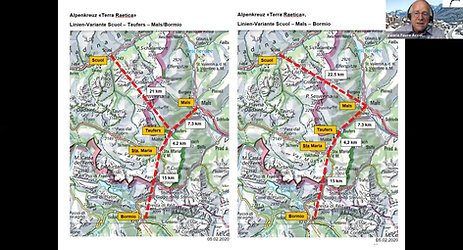 Paul Stopper: Eisenbahnentwicklung im erweiterten Rätischen Dreieck Terra Rätica: Teil 1 Das Alpenkreuz Terra Raetica