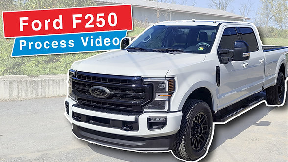 Paint Protection Film and Ceramic Coating Ford F250