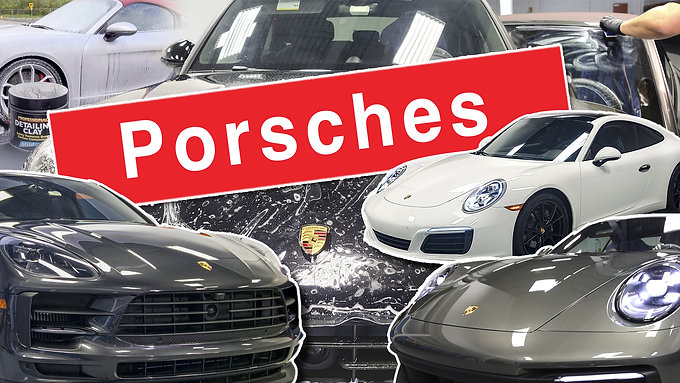 Porsche, Porsche, Porsche, Done Right at Immaculate Paint Protection