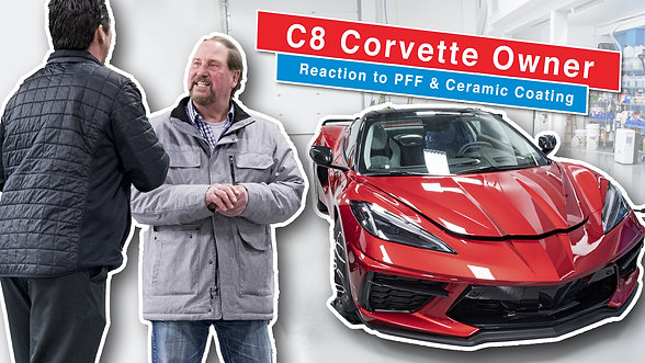 C8 Corvette Owner Reacts to Services Provided at Immaculate Paint Protection