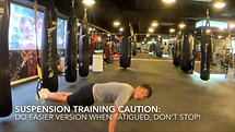 18 Caution - Do not stop when fatigued, Do easier progression