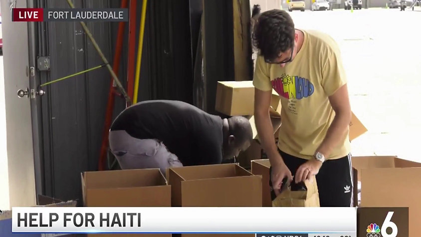 SUPPLIES FOR HAITI