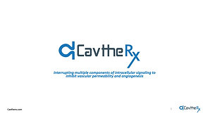 CAVTHERX: Caveolin Modulators
