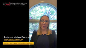 Women in Law in Qatar: Realities and Challenges | Professor Melissa Deehring