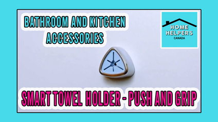 TOWEL HOLDER - PUSH AND GRIP