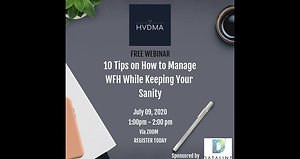 10 Tips on How to Manage WFH While Keeping Your Sanity