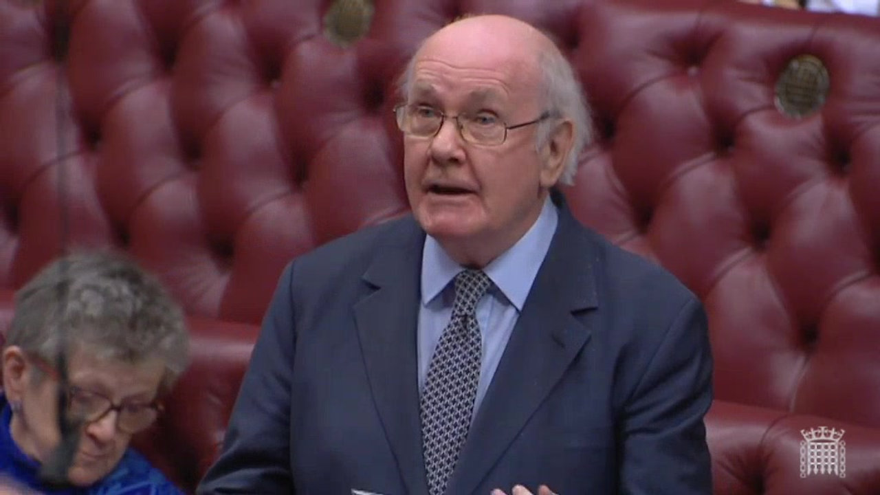 Rt Hon Lord Reid of Cardowan addresses the House of Lords Debate on AI