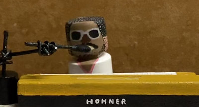 a tribute puppet show to " Stevie Wonder"