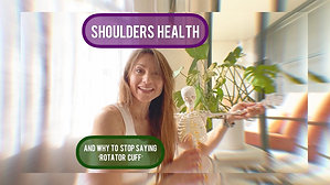 Shoulders Care and Pain Prevention