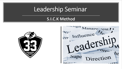 Leadership Training (S.I.C.K Method)