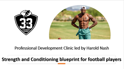 Development - Strength and Conditioning for the HS athlete