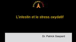 intestin et le stress oxydatif 2021