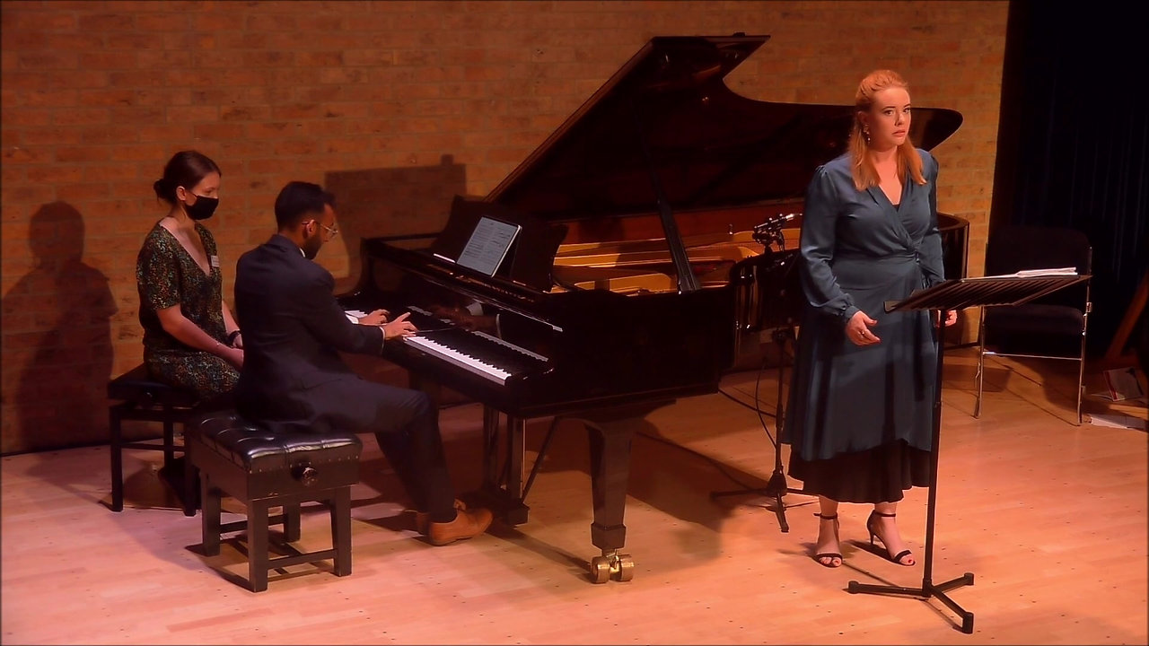 Lotte-Betts Dean and Keval Shah perform 'Pioner' by Hugo Alfvén.