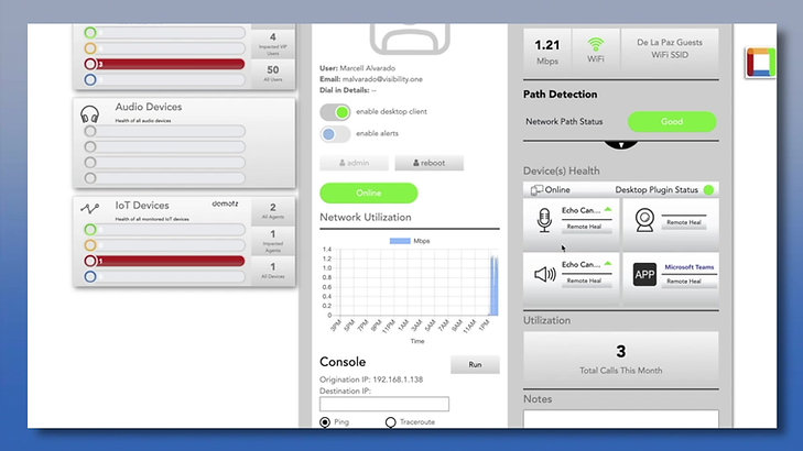 visibilityone - Microsoft Teams Enhanced User Monitoring - v1