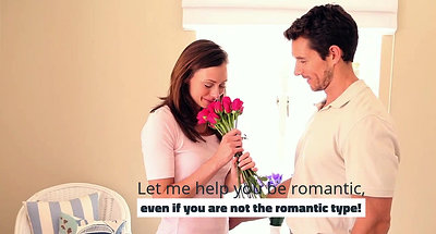Romance Coach can help you be romantic!