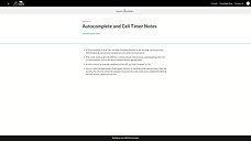 ActivateX - KDS Autocomplete and Cell Timer Notes