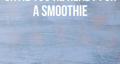 Eating Well - Smoothie Recipe