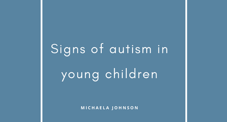 signs of autism in young children