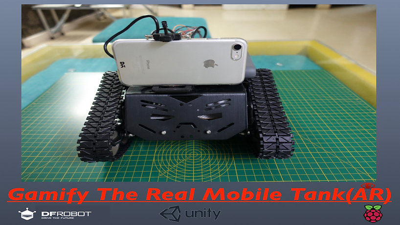 Gamify The Real Mobile Tank - Augmented Reality Update