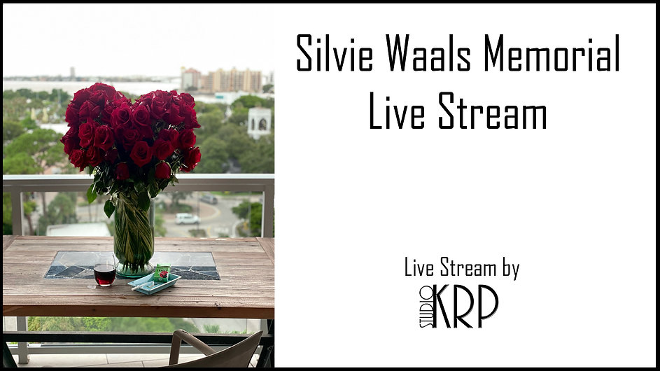 Silvie Waals Memorial Live Stream