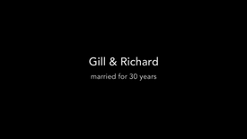 Gill and Richard, married for 30 years