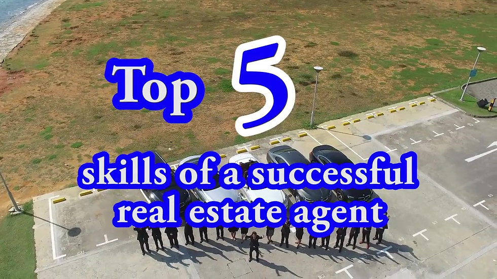 Top 5 Skills of a SUCCESSFUL Real Estate Agent!