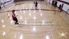 One Foot Rotation Drill