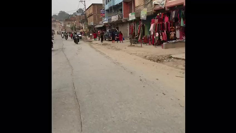 A Road in Nepal