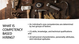 Competency Based Hiring Part 1